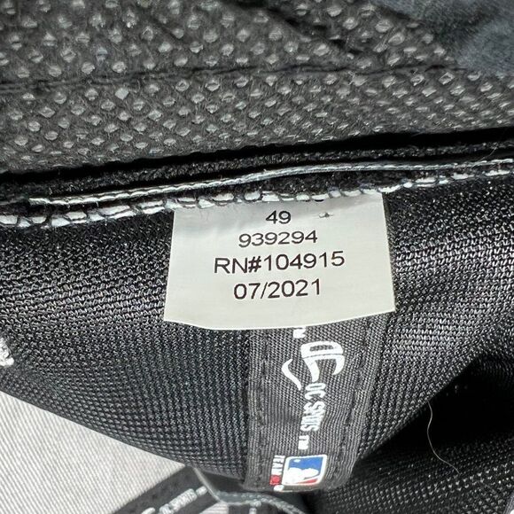 MLB Hat Men's Black Arizona Diamondbacks Adjustable Strap Back Hat - Picture 8 of 8